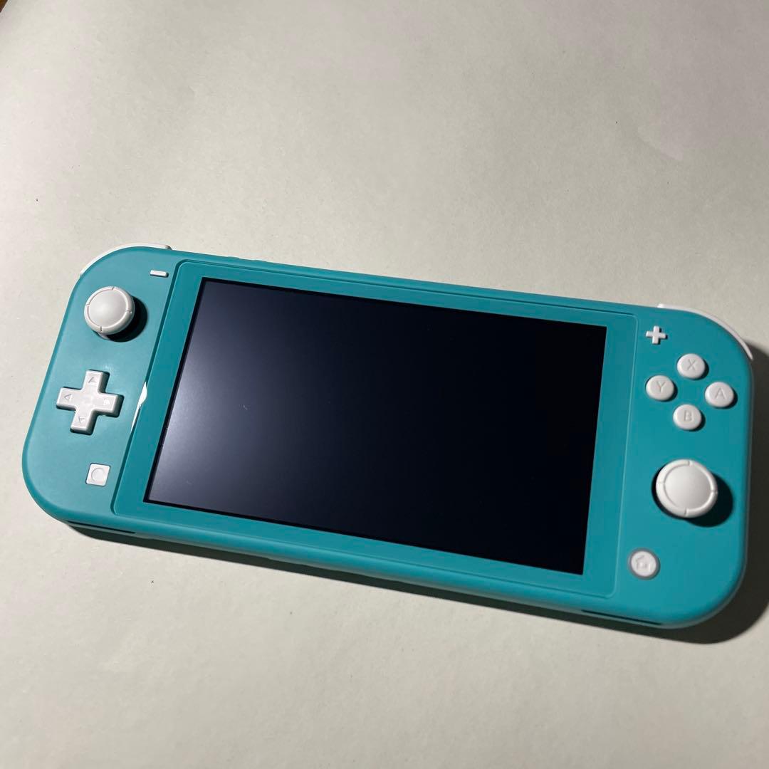 Nintendo Switch Lite ターコイズ 美品 SDカード ケース付
