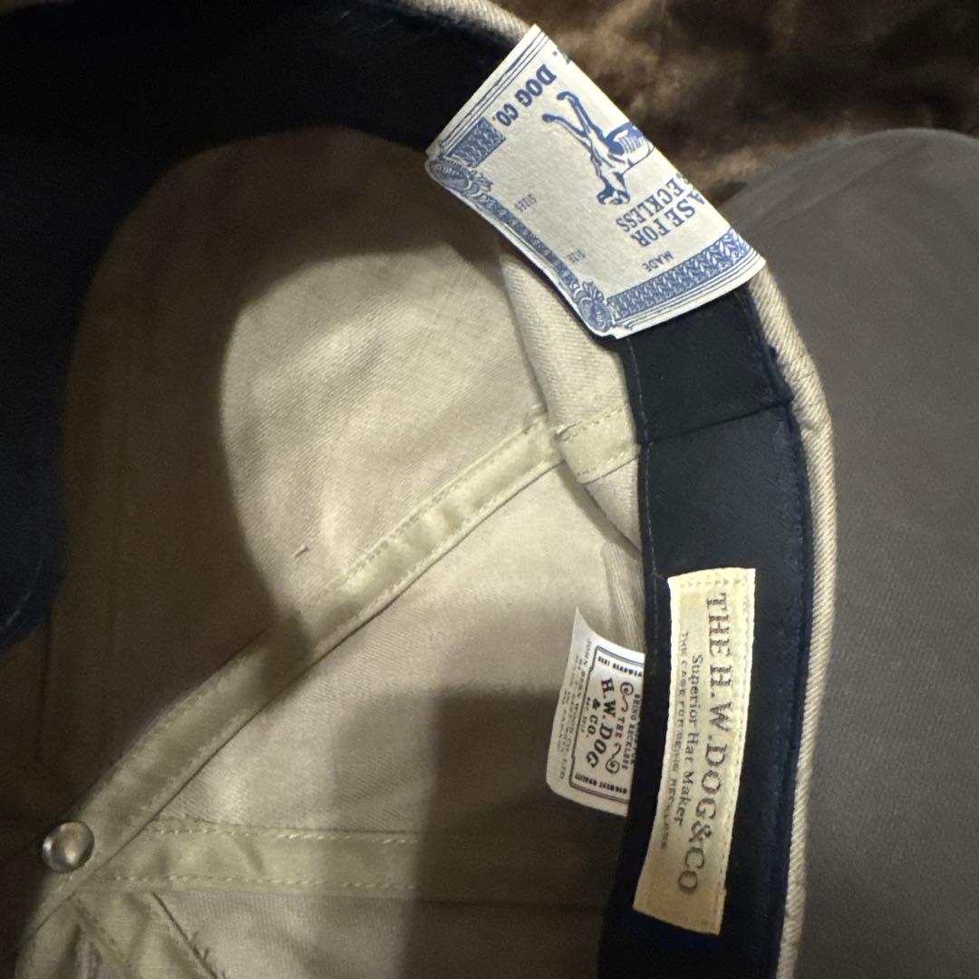 THE NEW DOG & CO. ベージュ キャスケット