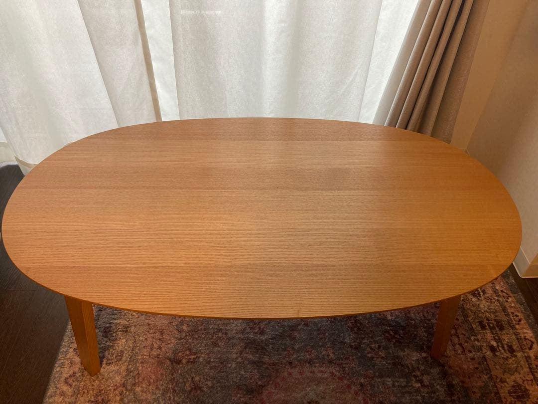 無印良品 楕円こたつ＋こたつふとん