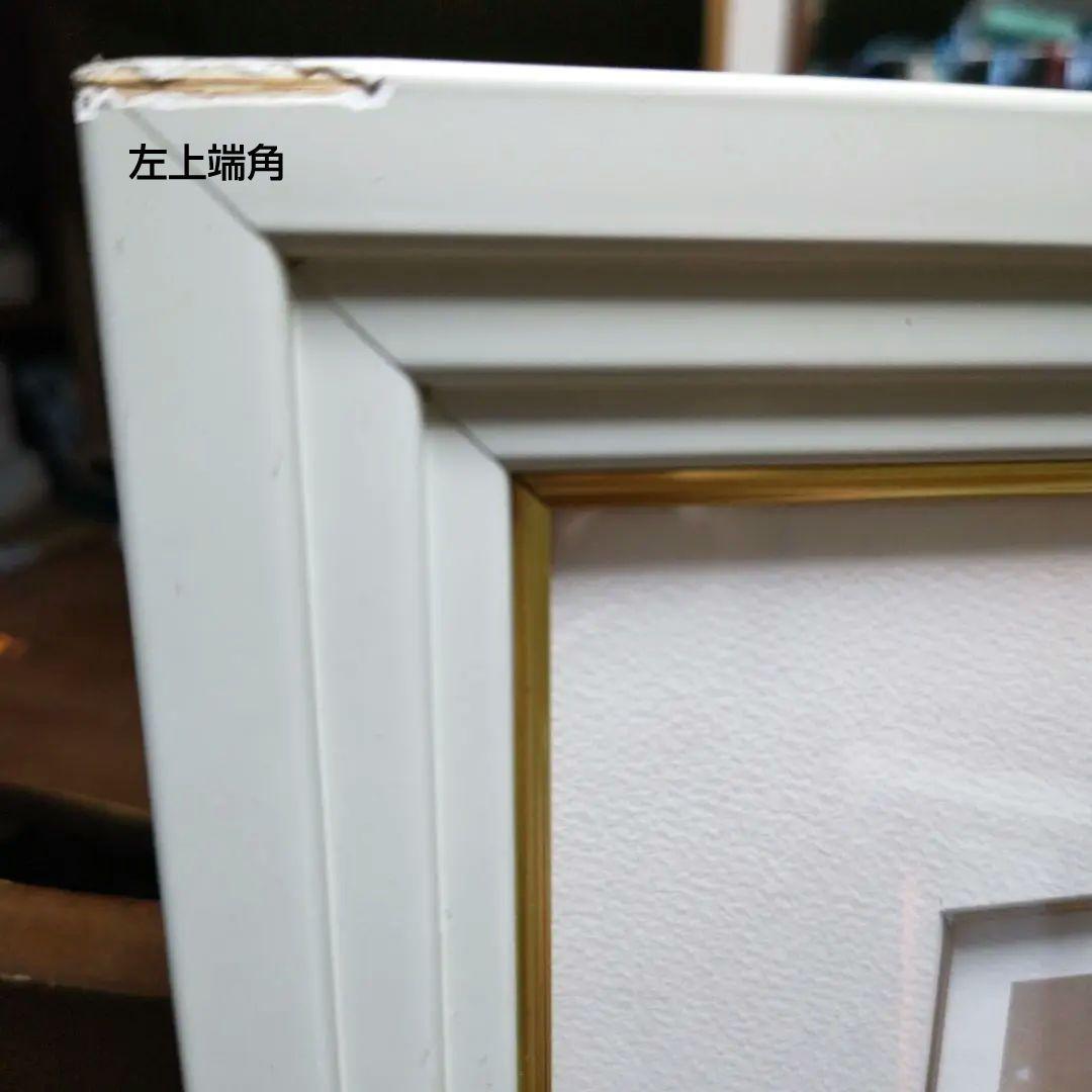 塚本馨三 シルクスクリーン版画「ムーンファンタジー」 額縁入り 証明書付