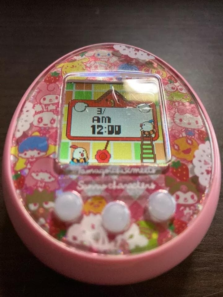 【動作確認済】バンダイ　たまごっちみーつ　サンリオキャラクターズ Ver.ピンク