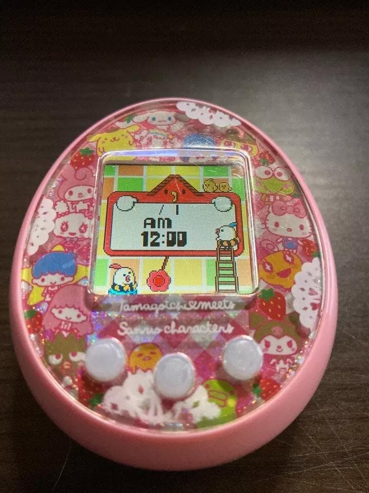 【動作確認済】バンダイ　たまごっちみーつ　サンリオキャラクターズ Ver.ピンク