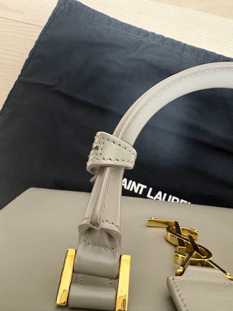 SAINT LAURENTベイビー カバス2way ハンド ショルダー バッグ