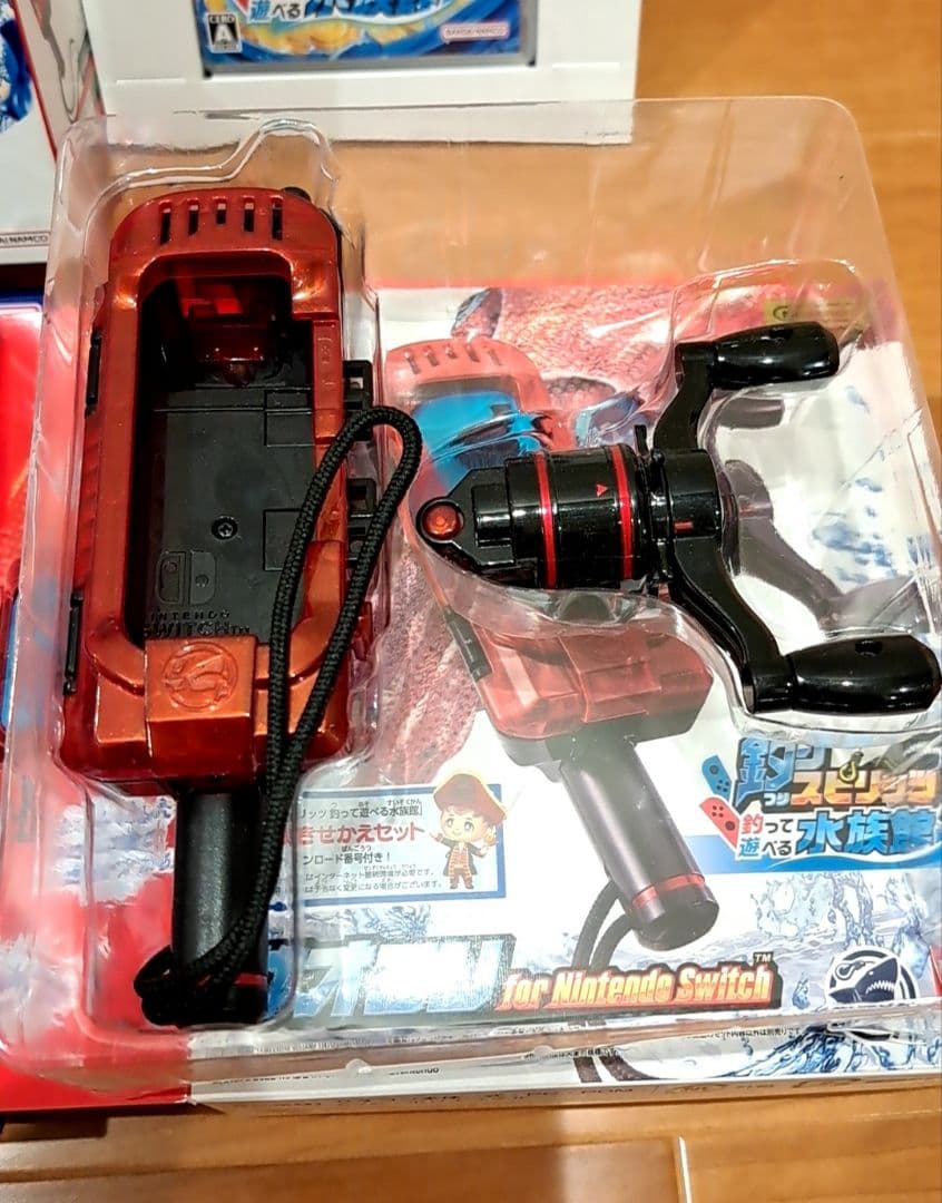 Switch ソフト 釣りスピリッツ 釣って遊べる水族館 & サオコン ２個