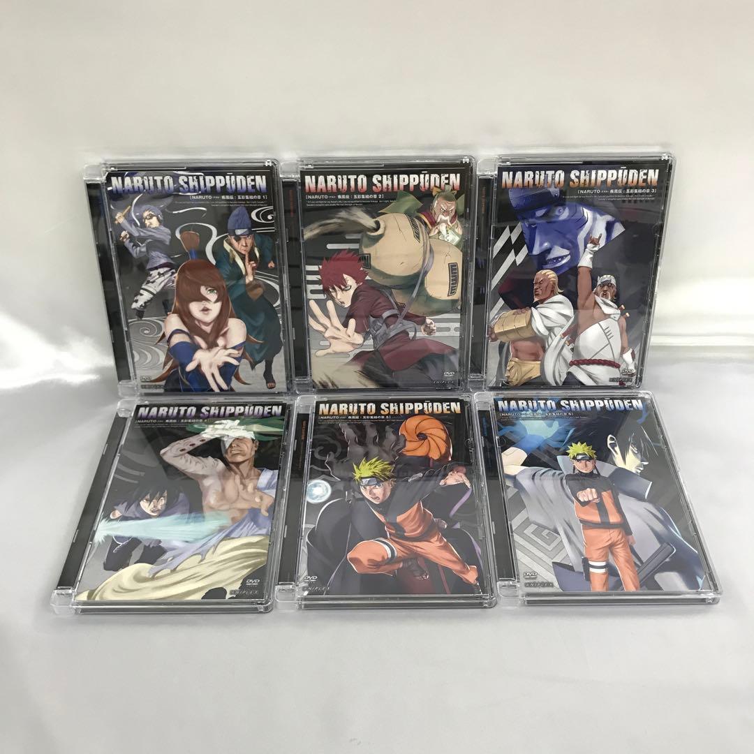 NARUTO-ナルト- 疾風伝 五影集結の章 BOX付初回版全6巻セット