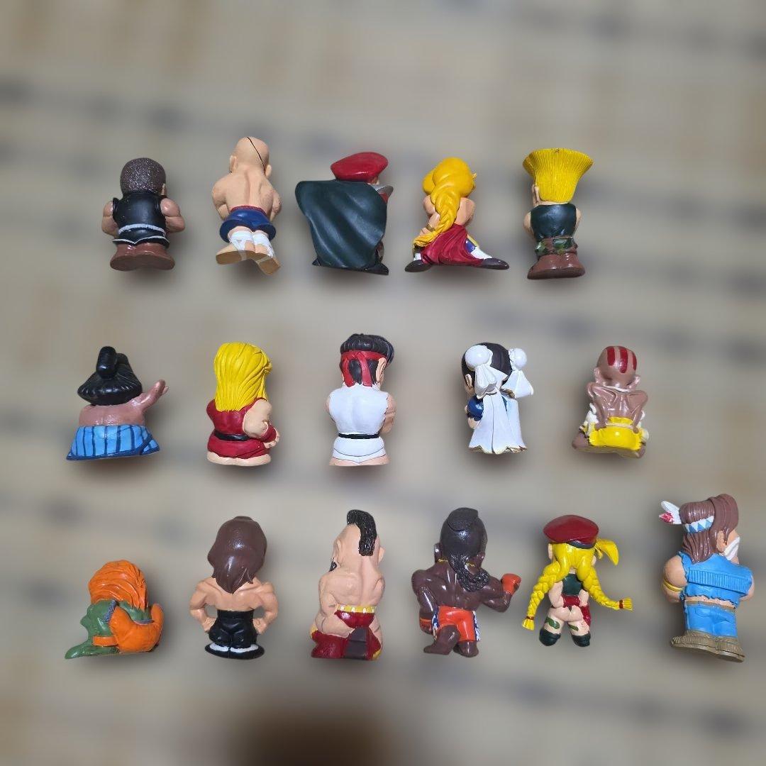 ストリートファイター2 デフォルメ　ガレージキット　ボークス　彩色済16体セット