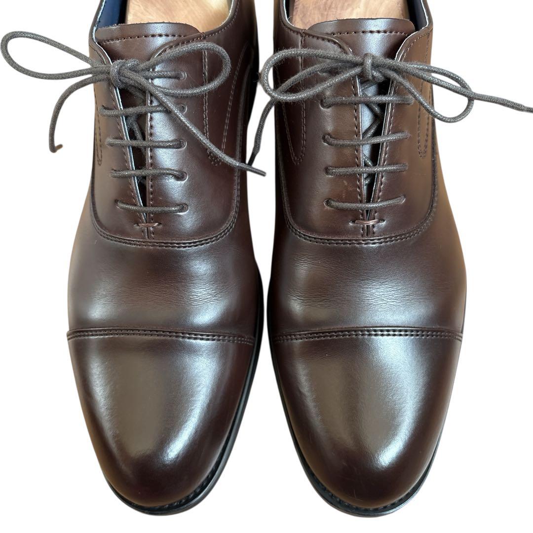 美品✨ ケンフォード ドレスシューズ （26） ストレートチップ ブラウン 幅広