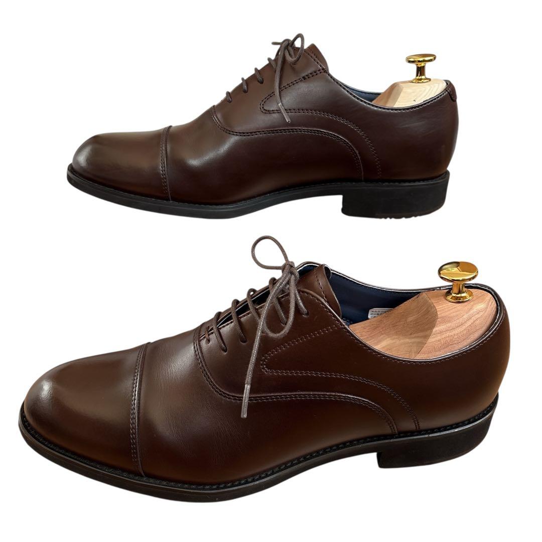 美品✨ ケンフォード ドレスシューズ （26） ストレートチップ ブラウン 幅広