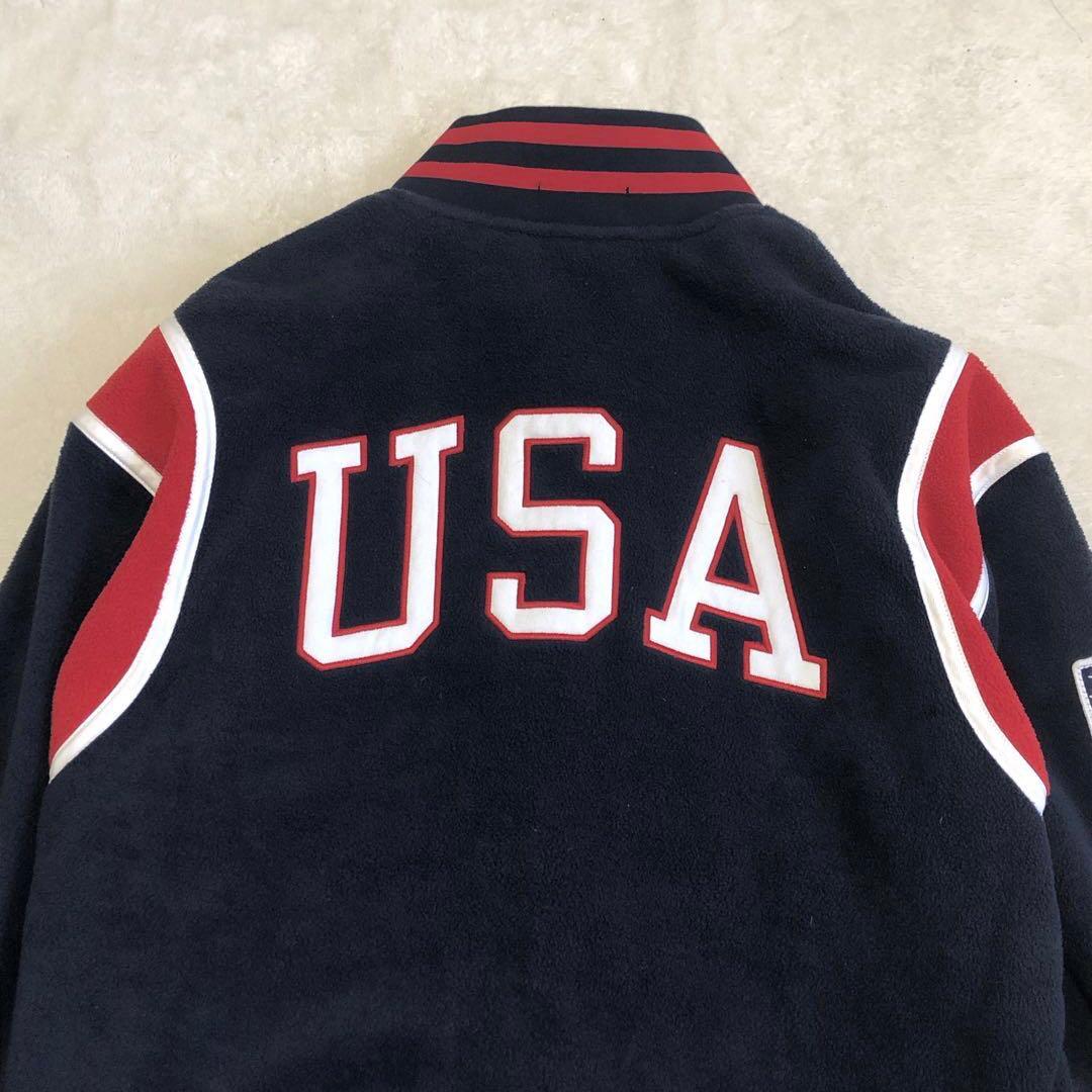 POLO RALPH LAUREN P WING ボアフリース　スタジャン