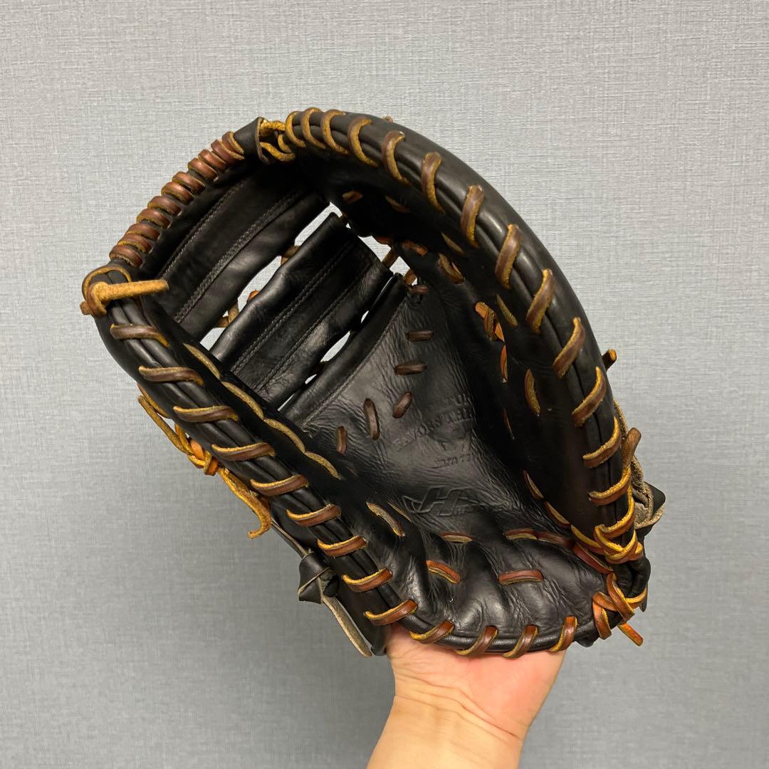 1046 ハタケヤマ 即戦力 型良 軟式 ファーストミット