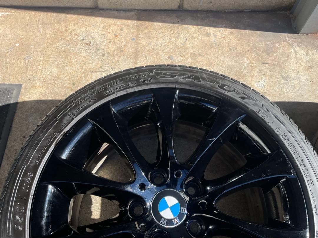 BMW 3シリーズ 純正タイヤホイール 120-5H 8J+34 8.5J+37