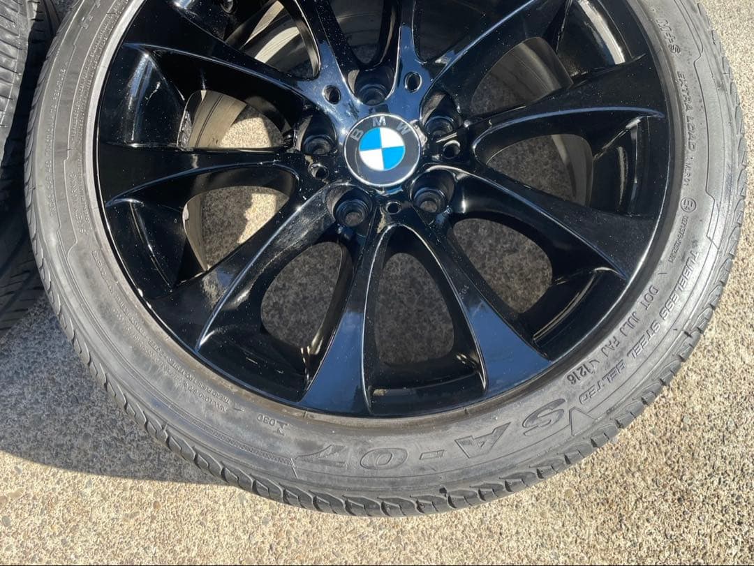 BMW 3シリーズ 純正タイヤホイール 120-5H 8J+34 8.5J+37