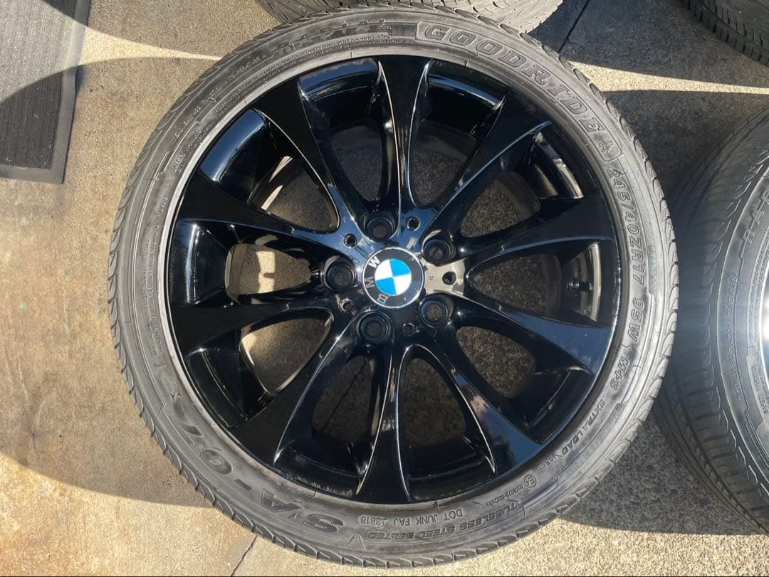 BMW 3シリーズ 純正タイヤホイール 120-5H 8J+34 8.5J+37