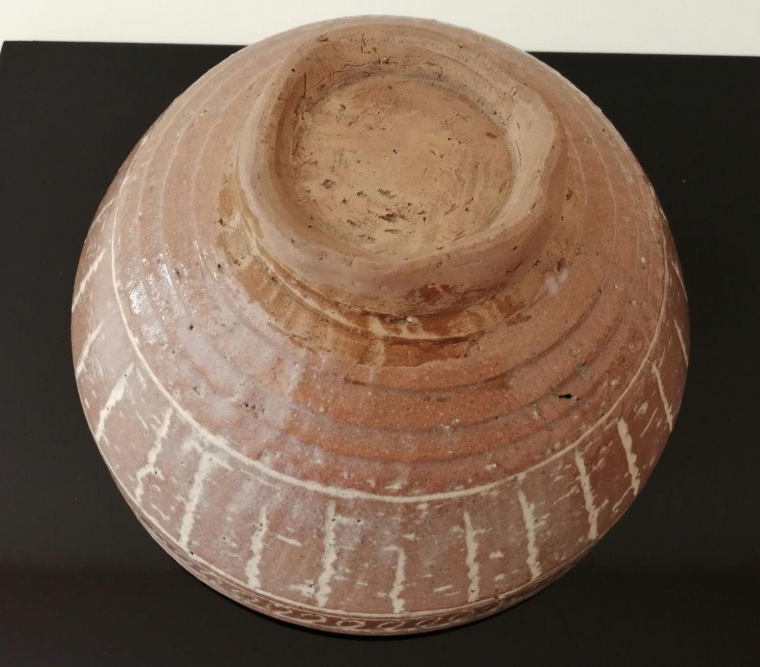 三島唐津　抹茶茶碗　茶碗　茶道具　抹茶碗　骨董　共箱