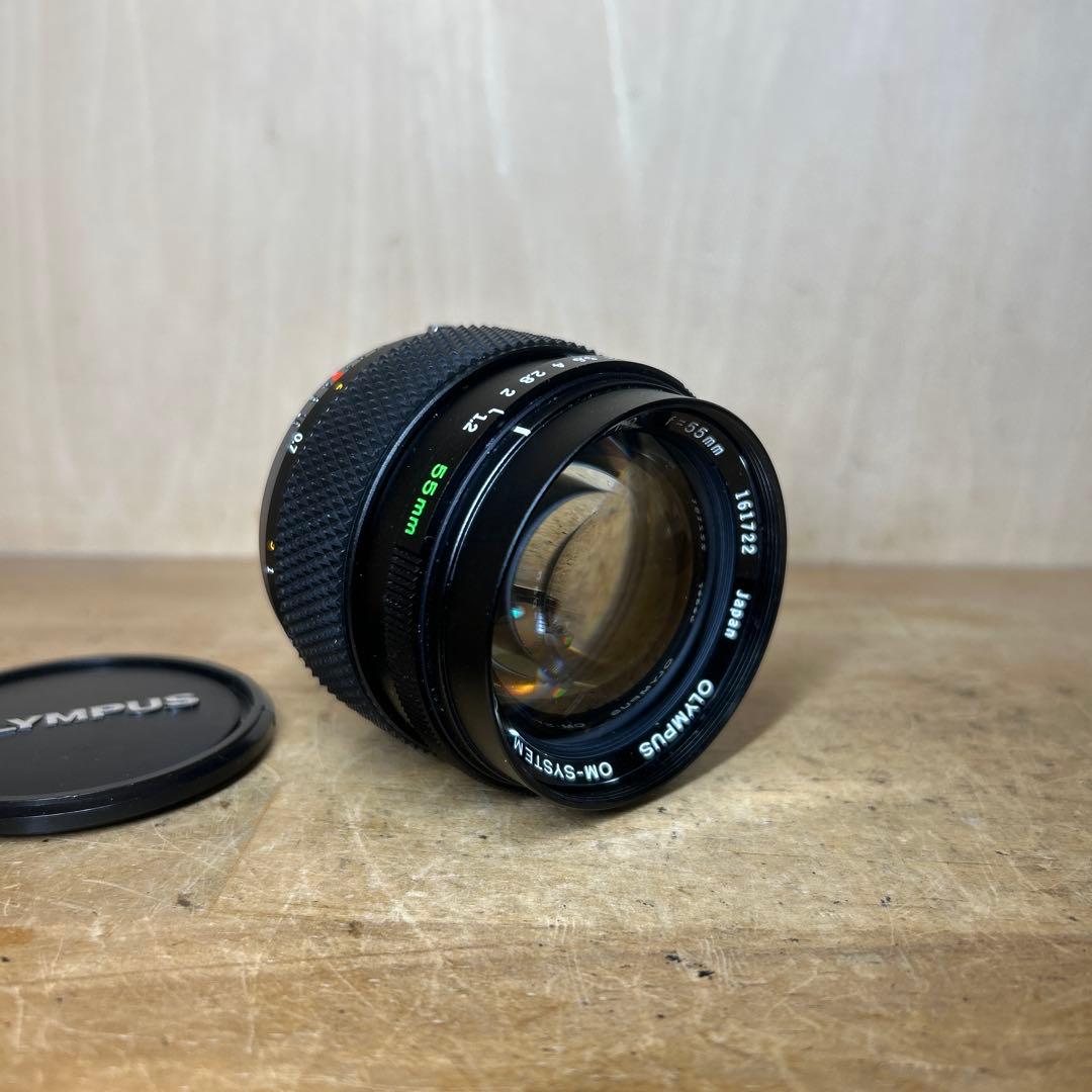 OLYMPUS G.ZUIKO AUTO-S 55mm F1.2 完動極美品