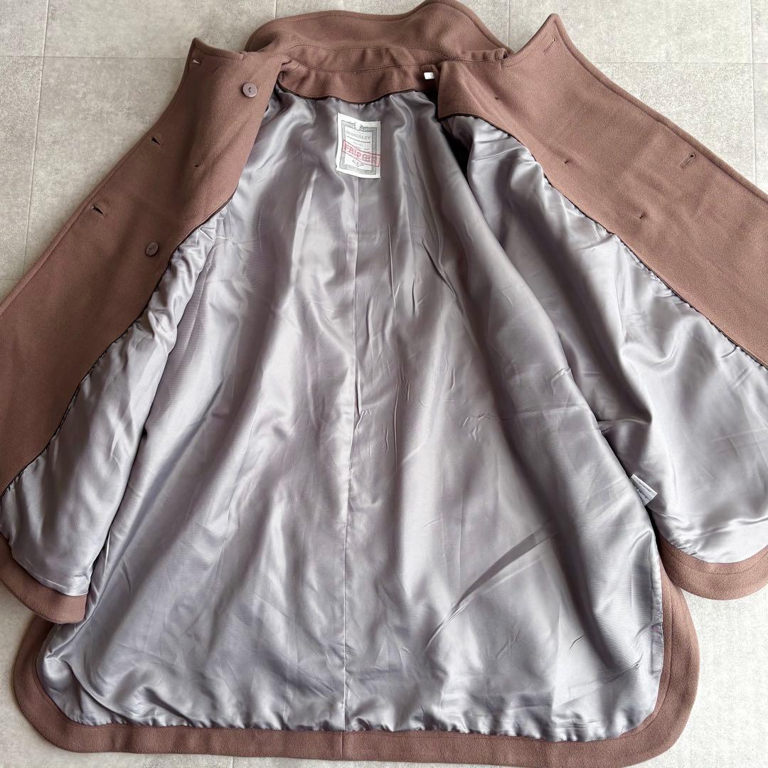 希少✨BEARDSLEY FRIPIER ウールライク Aライン コート