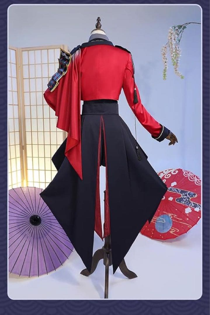 刀剣乱舞 京極正宗 コスプレフルセット 衣装 衣装 風 ウィッグ付き