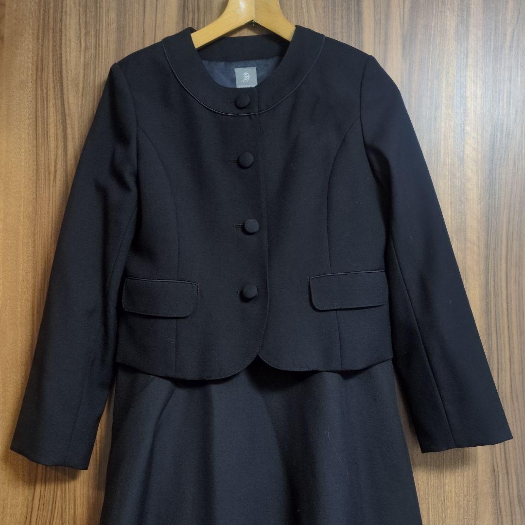 ai♡ ポンポネット紺スーツ中学受験用150 カーディガン付き3点セット