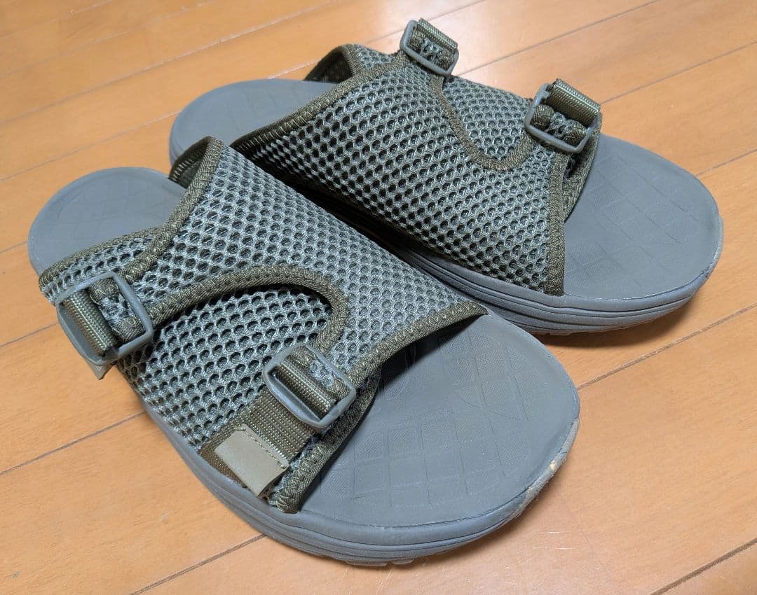 1日使用のみ rig × nonnative BAWAKA サンダル オリーブ