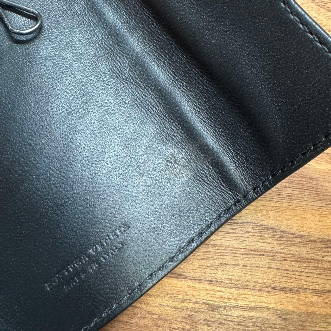 Bottega Veneta ブラックキーケース