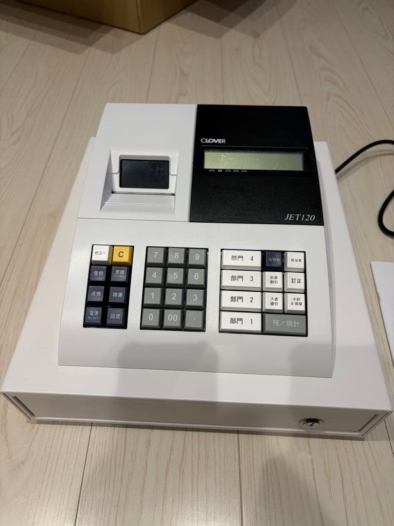 CLOVER JET120 レジスタ　説明書あり‼️