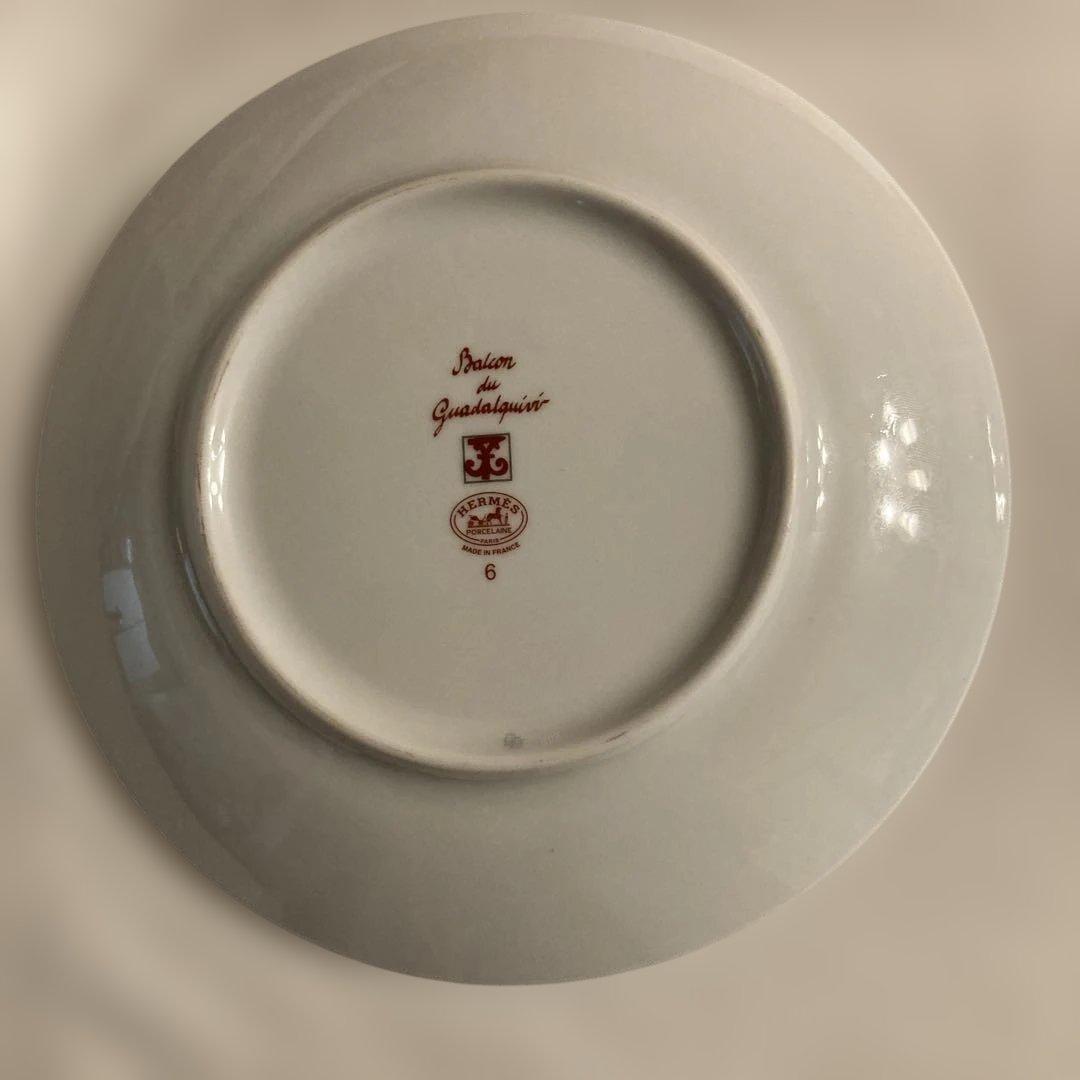 【新品　2枚　ギフト包装】エルメス　ガダルキヴィール　パンプレート　No.6