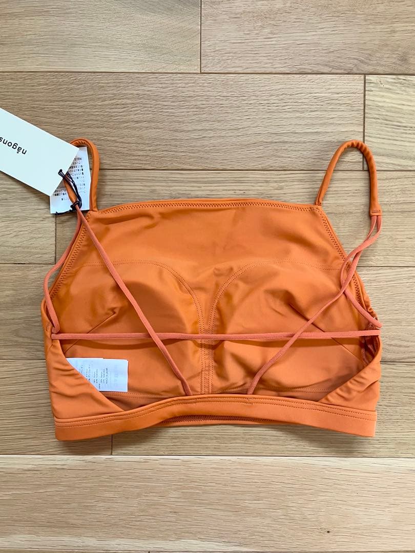 nagonstans 水着 トップスのみ 38 ダークオレンジ