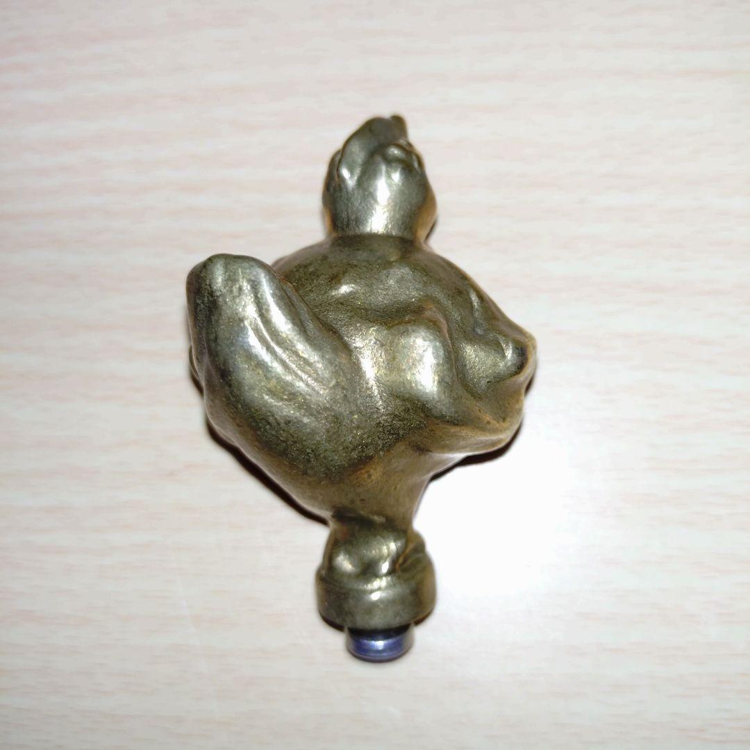 ストウブ　ブラス　チキンノブ　ルースターノブ　真鍮