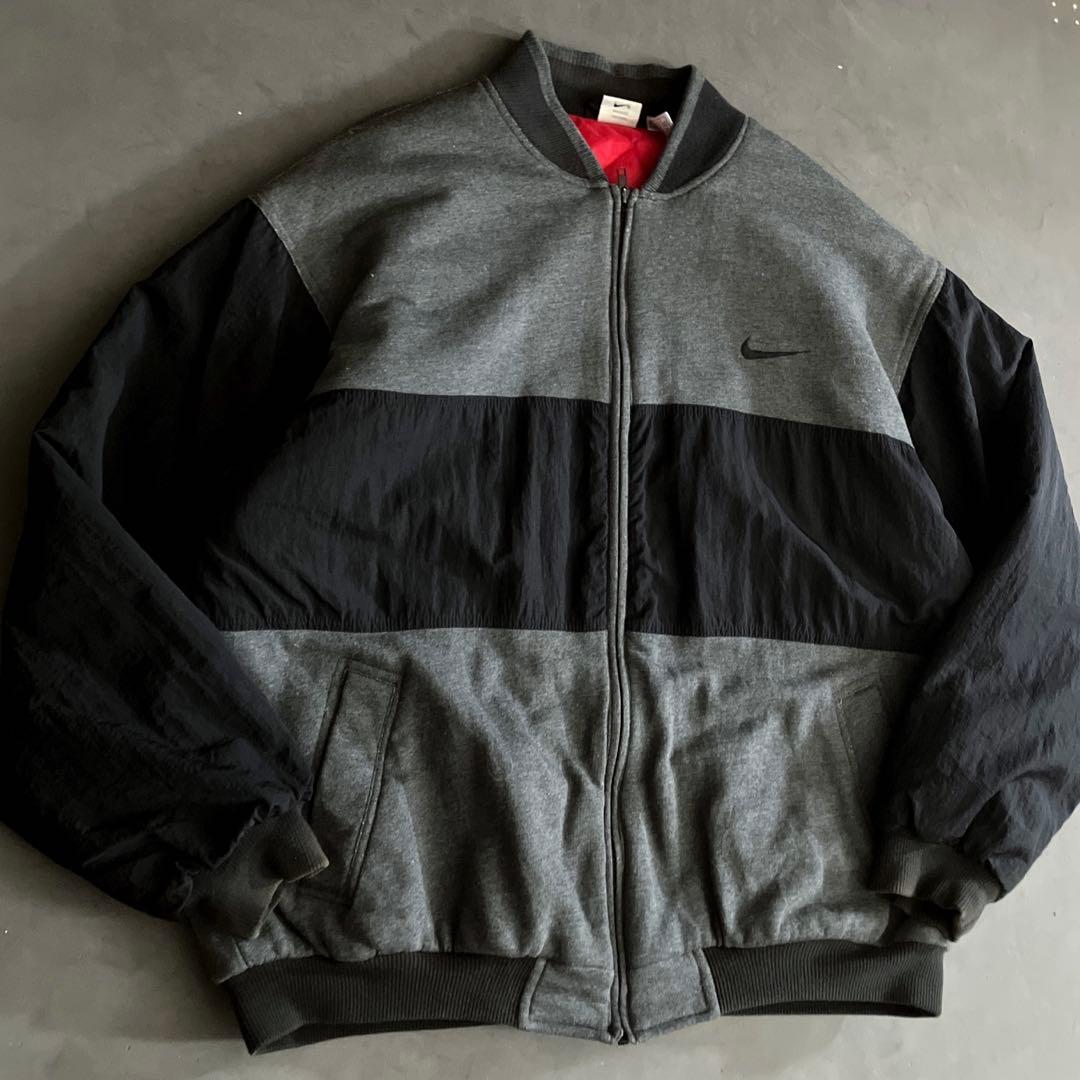 レアモデル◎90s NIKE 切り替え中綿JKT vintage