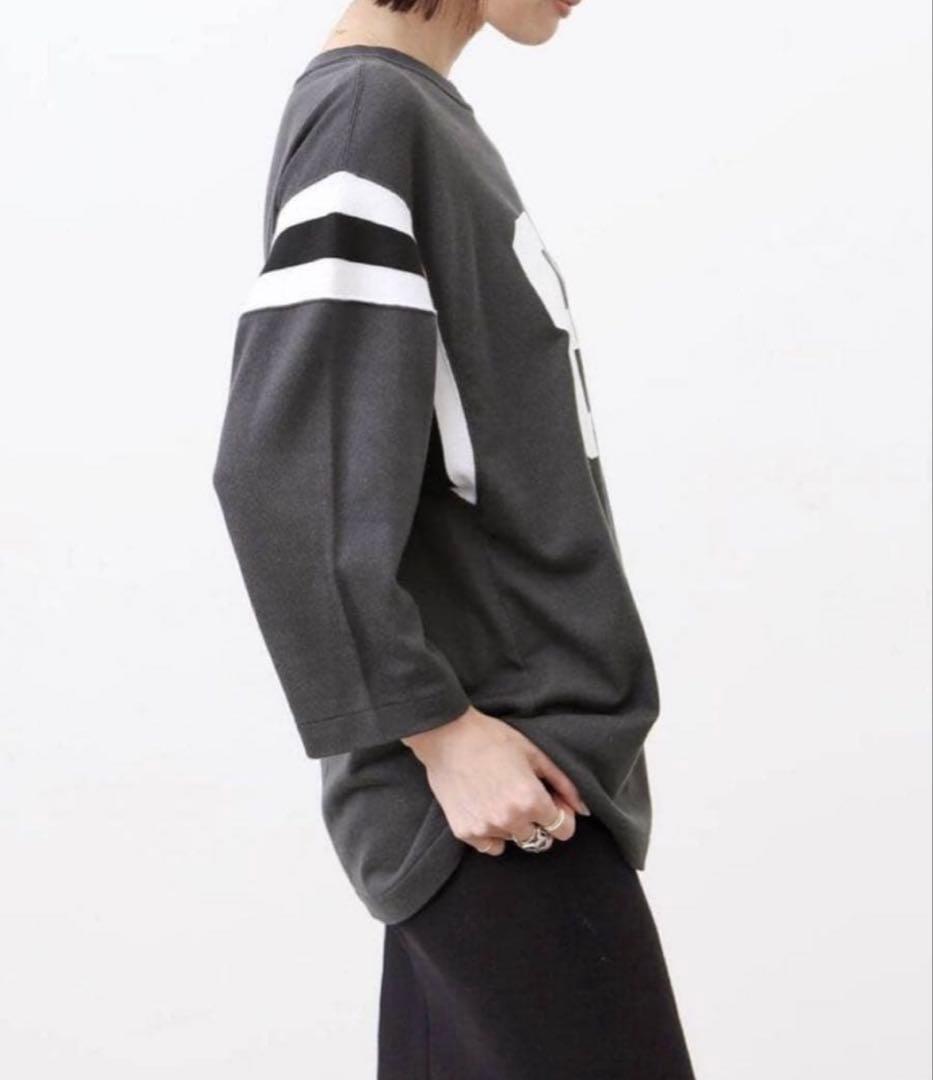 アパルトモンamericana 80printfootballtシャツカットソー