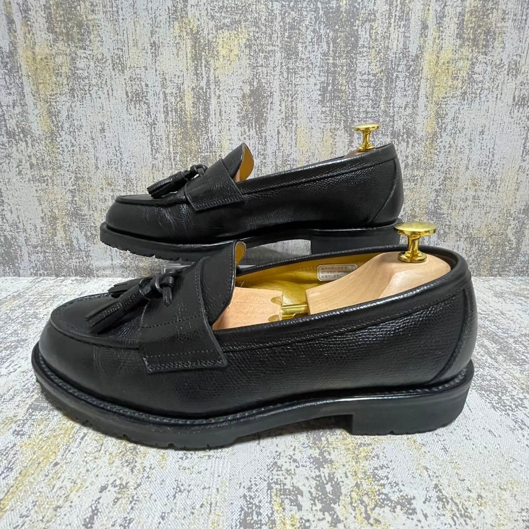 ★美品★リーガル REGAL タッセルローファー シボ革【24.5】2641