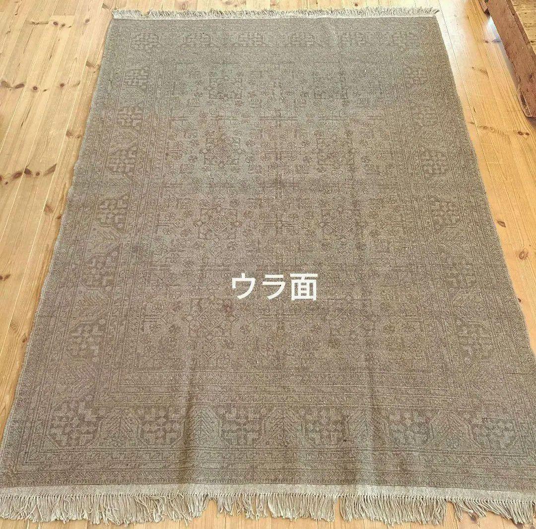 ※【キリン◎】超大判！ トライバルラグ　ヴィンテージラグ　訳あり特価