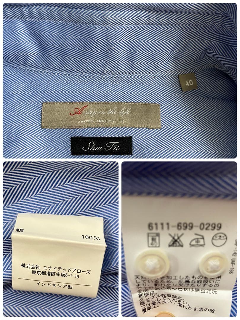 最高級生地 ドーメル ✨3ピース　ワイルドライフテイラー　オーダースーツ 紺