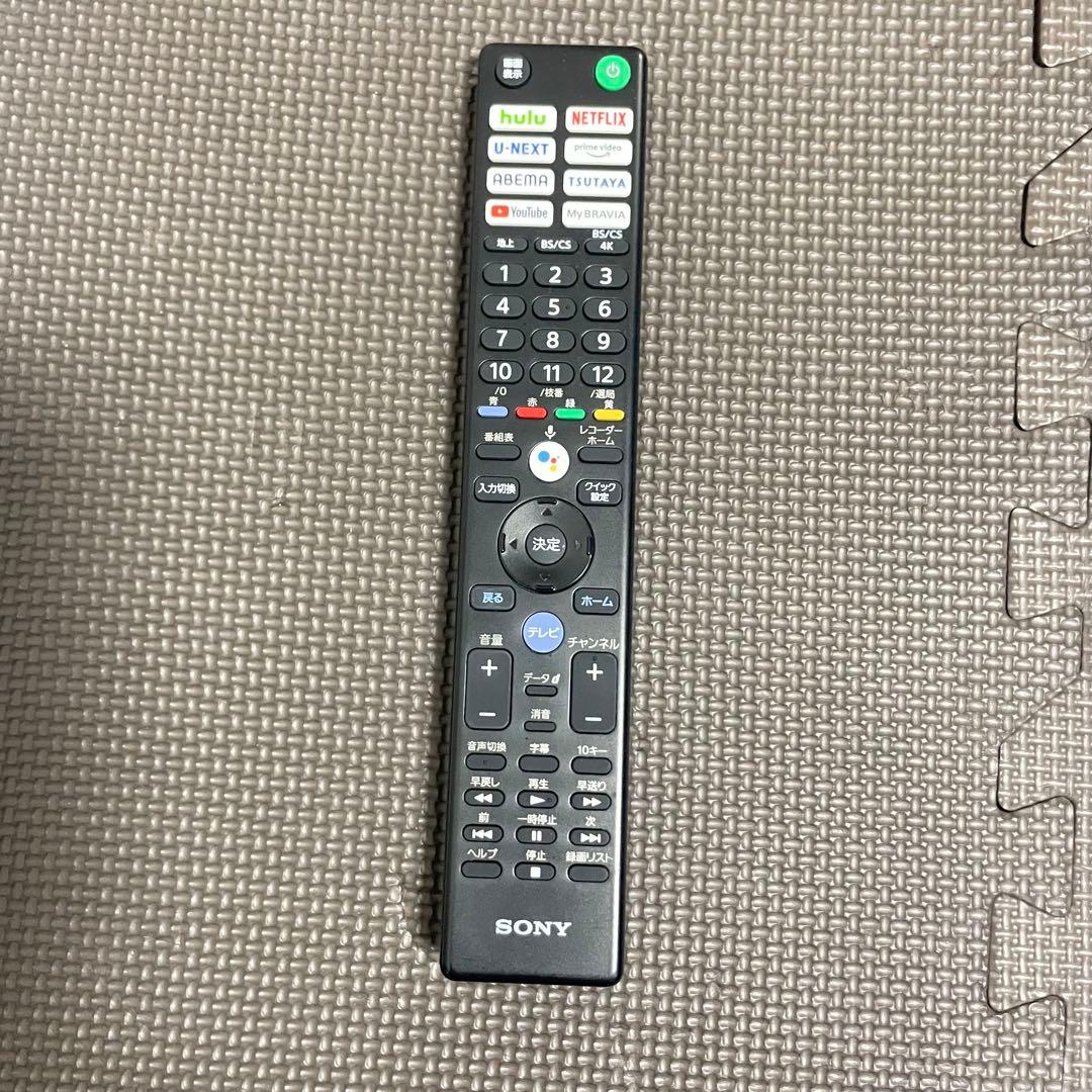 SONY BRAVIA 4K液晶テレビ 65v型 XRJ-65X90J 21年製