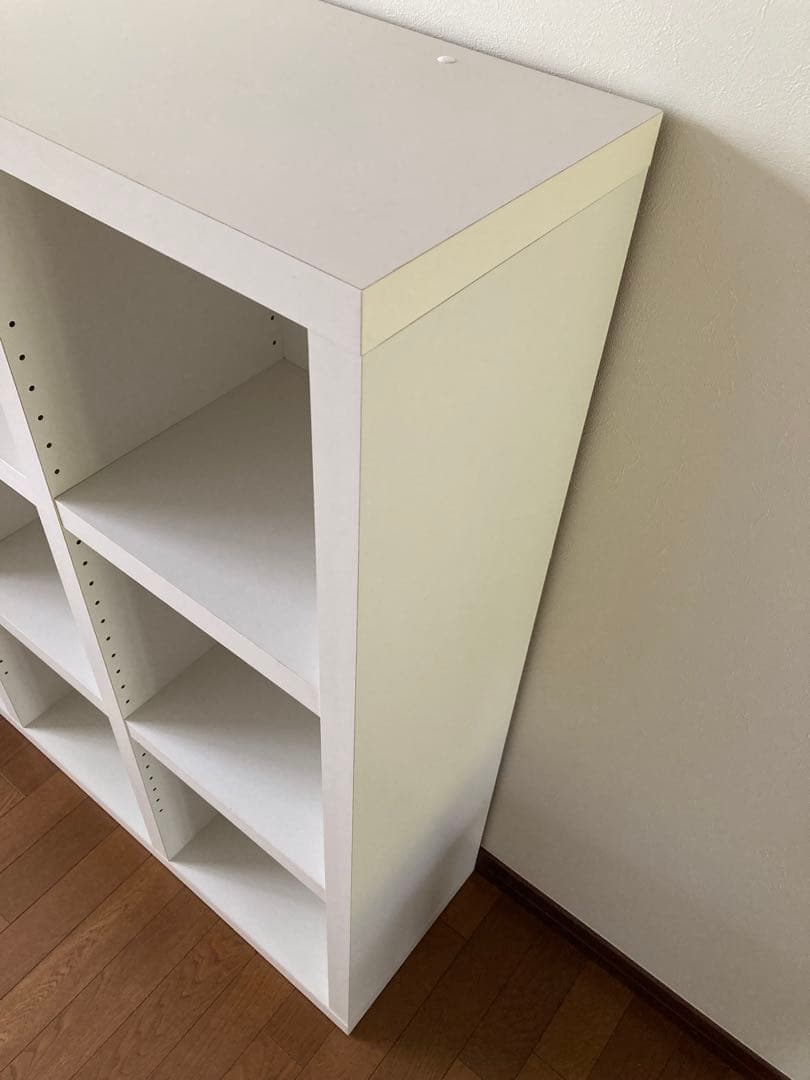 ブックシェルフ　ホワイト　白　3×3