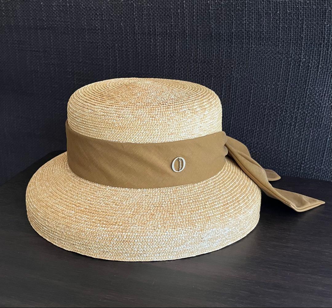 Chapeau d' O シャポードオー 未使用 カサブランカ ブラウン 帽子