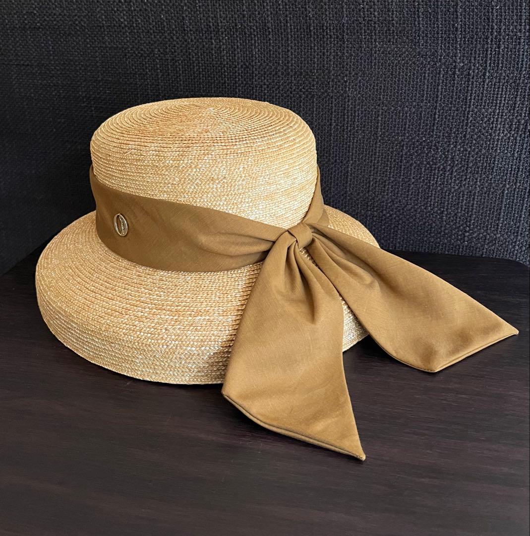 Chapeau d' O シャポードオー 未使用 カサブランカ ブラウン 帽子