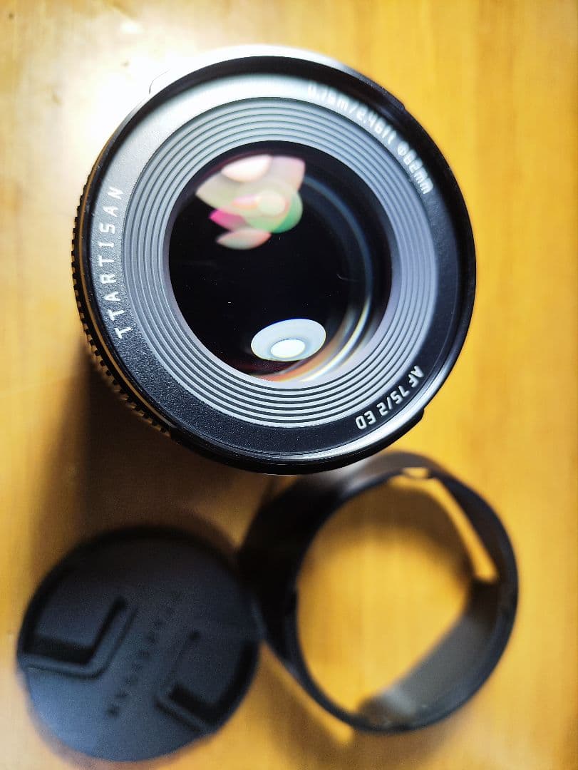 TTArtisan 75mm F2 Eマウント ※元箱付
