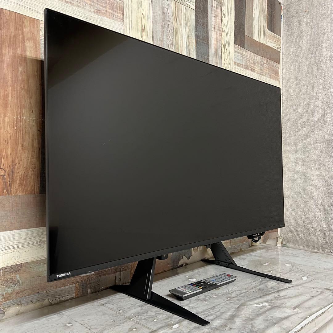 リクエスト価格❣️東芝 43V型4Kチューナー内蔵液晶テレビネット動画アプリ多数