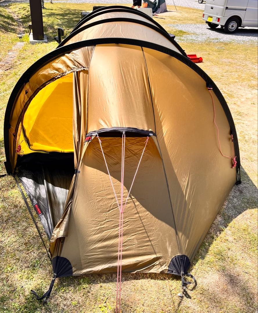 A&F 国内正規品ヒルバーグ　ケロン4gt サンド　純正フットプリント　セット