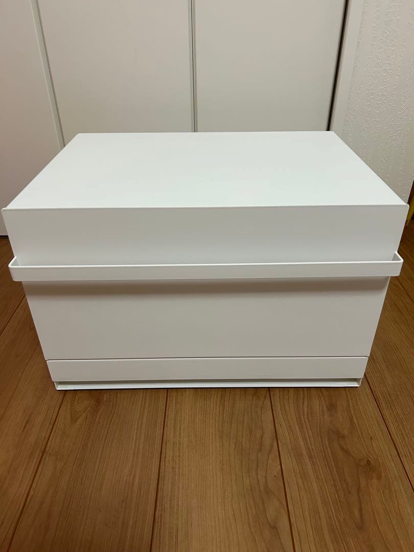 山崎実業　ブレッドケース　タワー　引き出し型2段