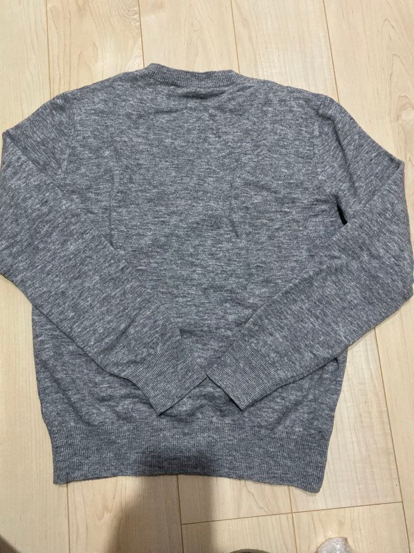 STELLA McCARTNEY グレー Vネックセーター