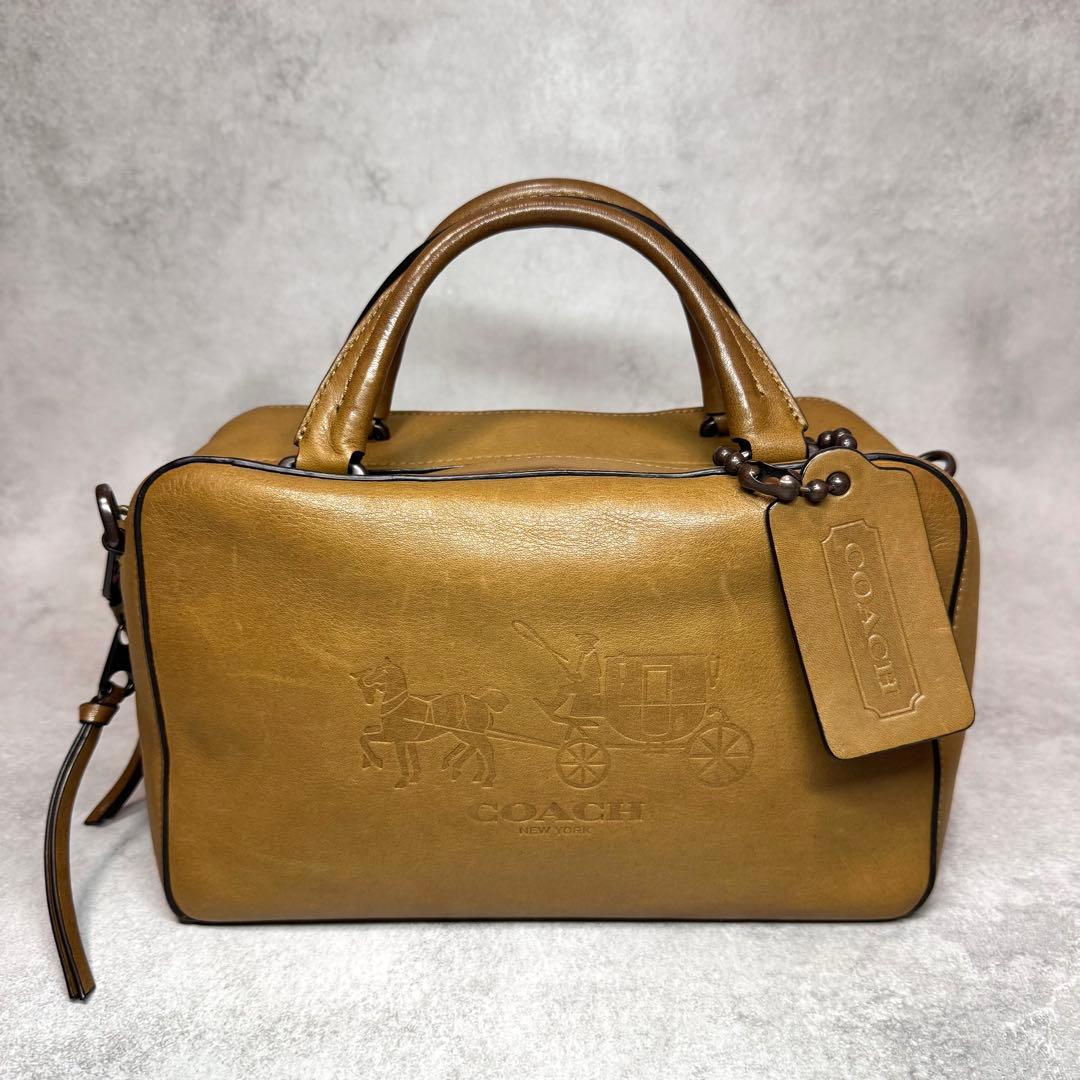 美品 コーチ ショルダーバッグ ハンドバッグ 2WAY クロスボディ 32283