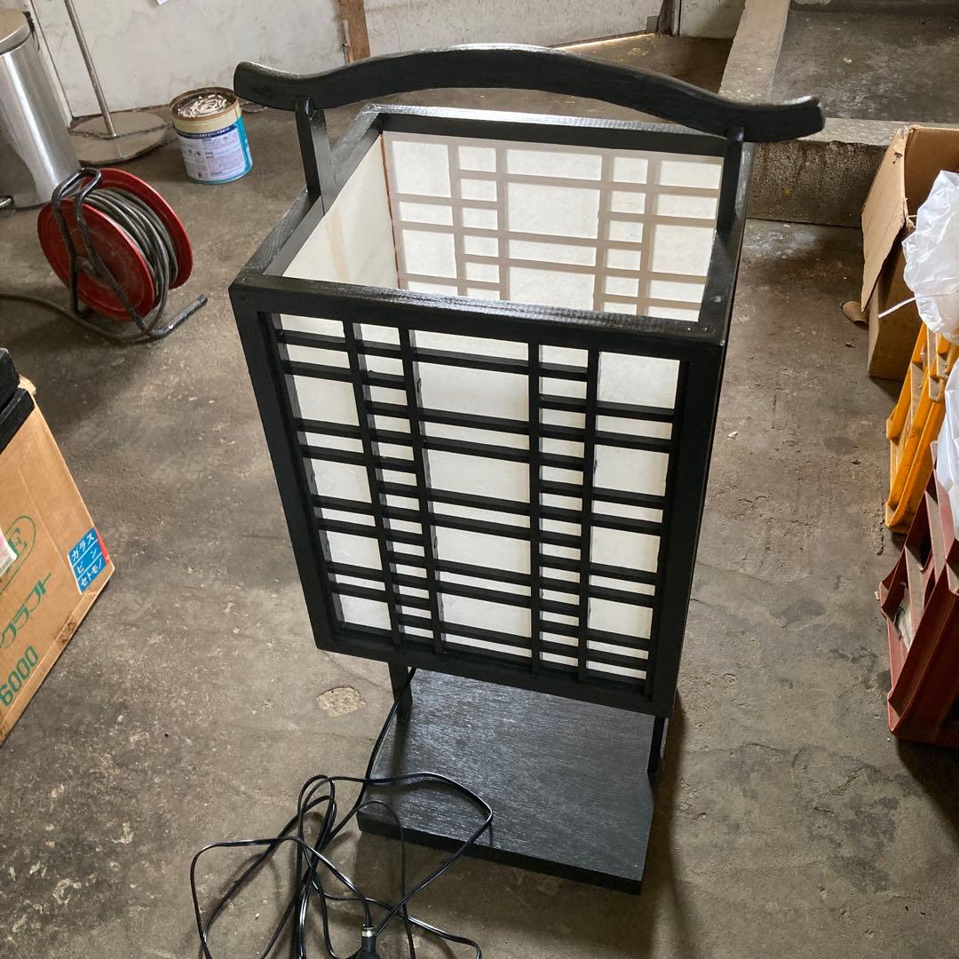 大きい殿様行燈 あんどん 和室 インテリアライト フロアライト 高さ96cm