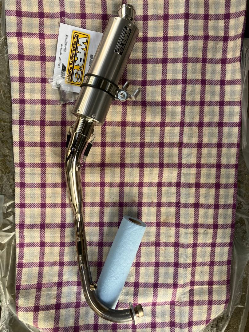 Z125PRO WR'S ステンレス ショートオーバルマフラー 中古