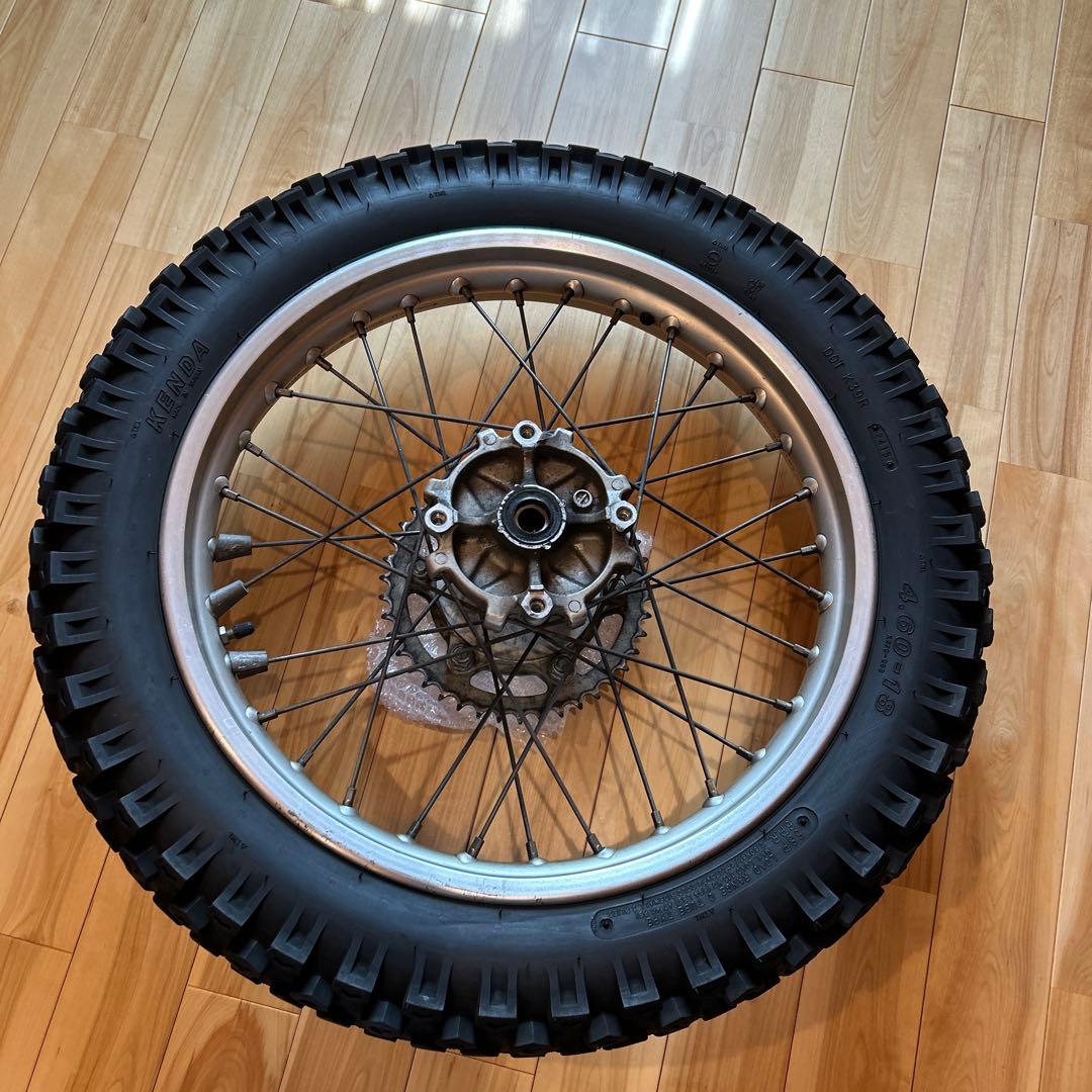 CRM250Rp純正前後ホイール