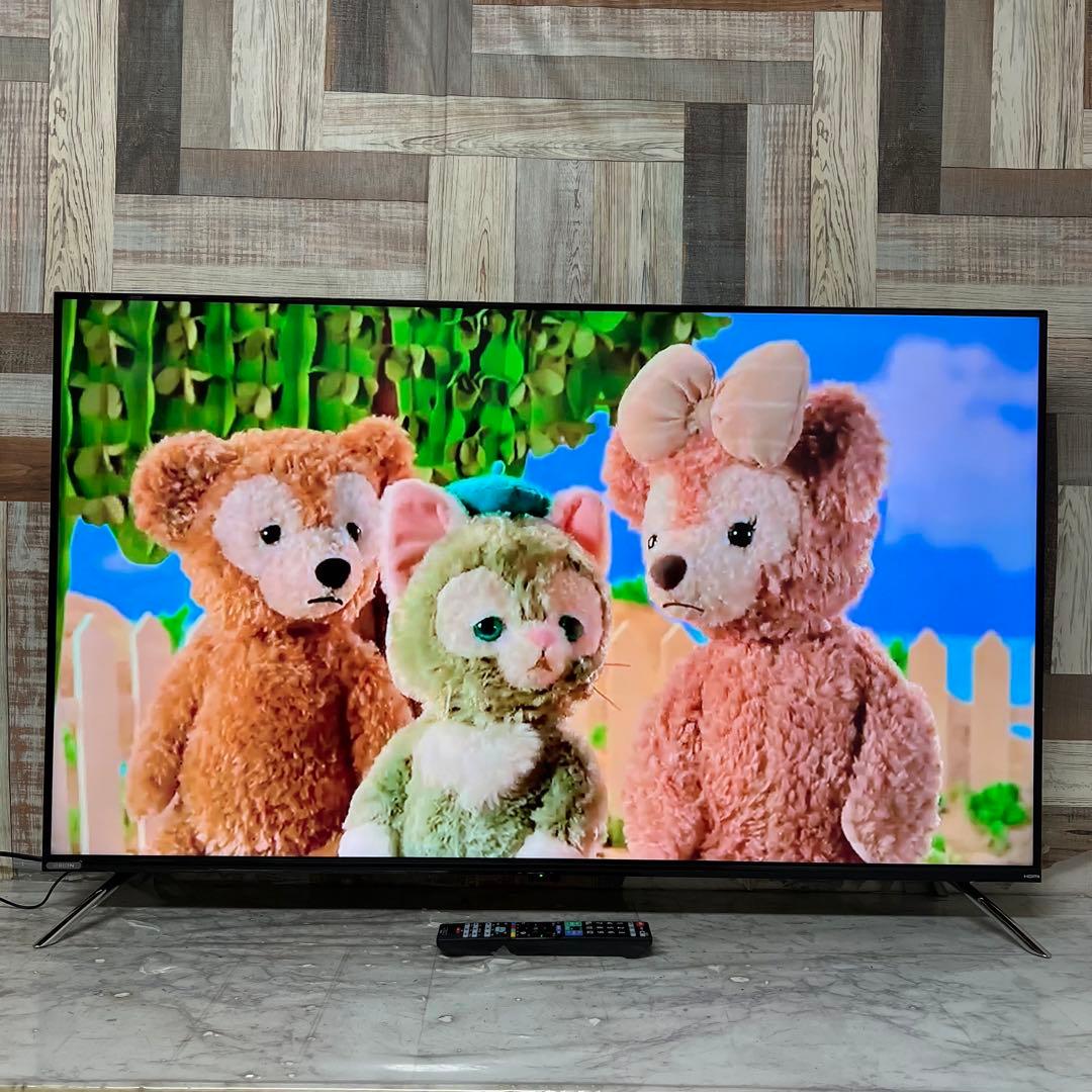 即日受渡❣️全国送料込オリオン 4Kチューナー内蔵ダブルチューナー 50型裏録画