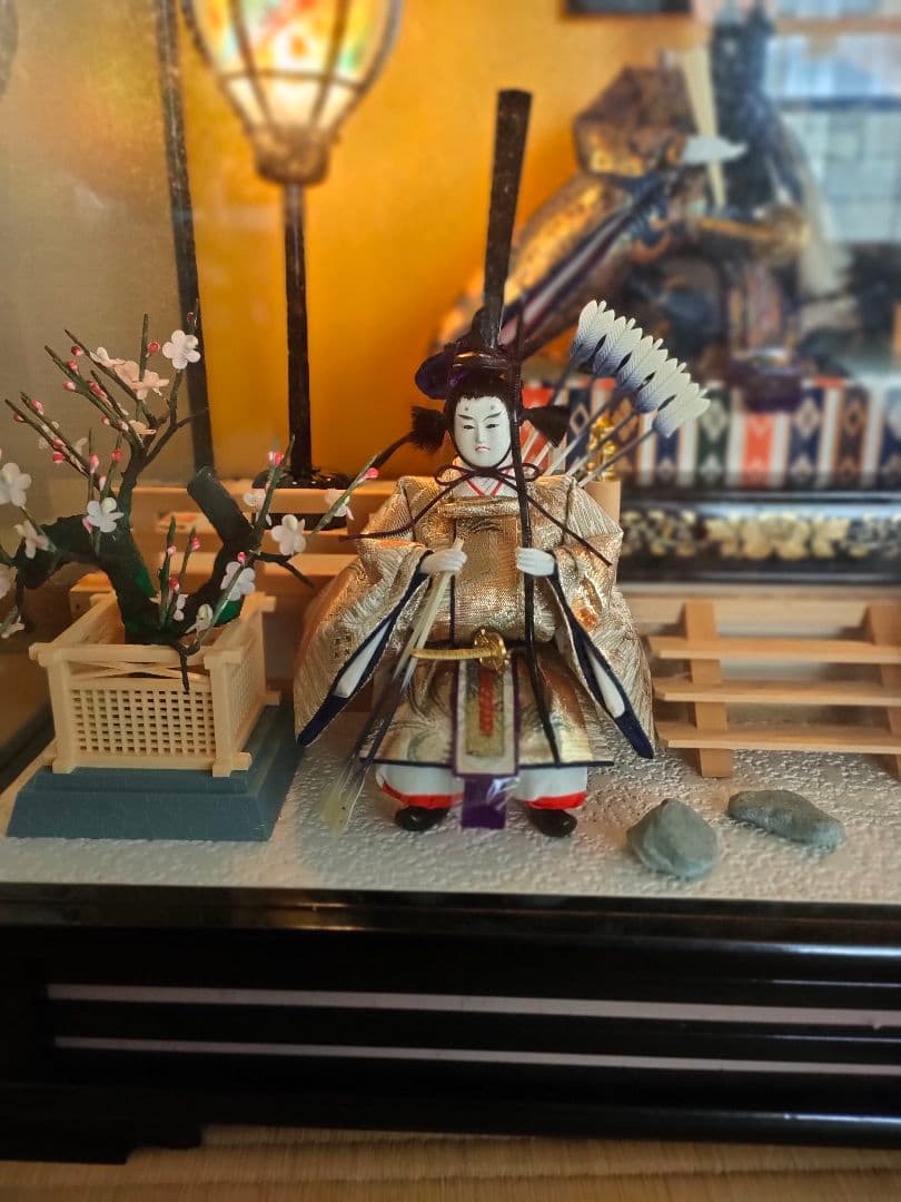 五月人形 天神ケース　京天神