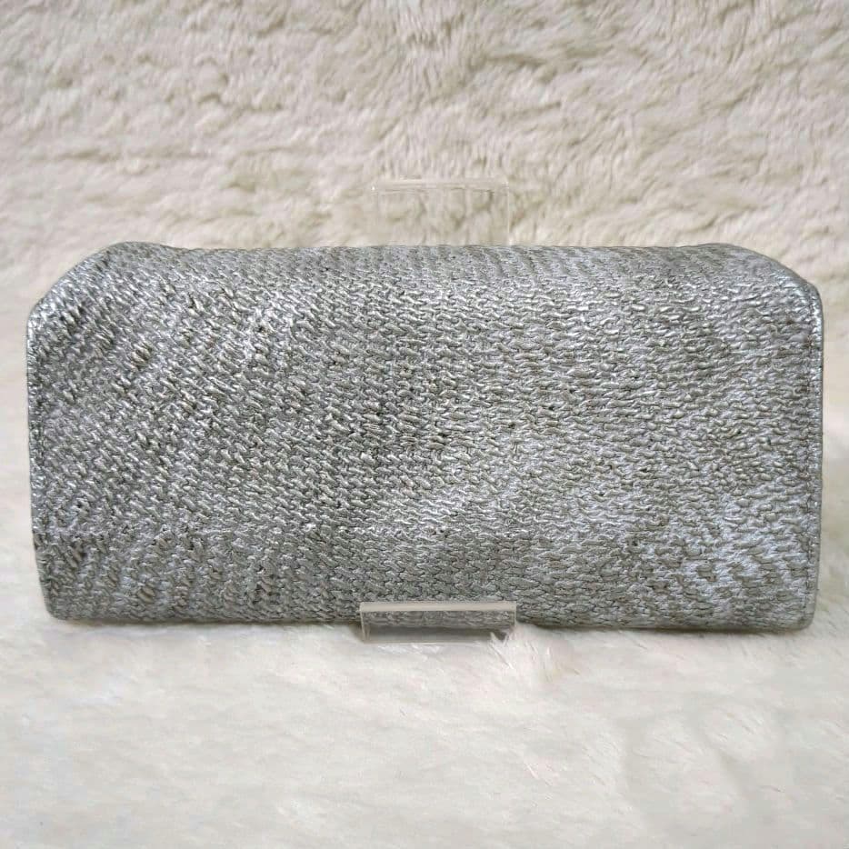 希少✨ヒロコハヤシ ダマスコ 長財布 シルバー レザー レター型