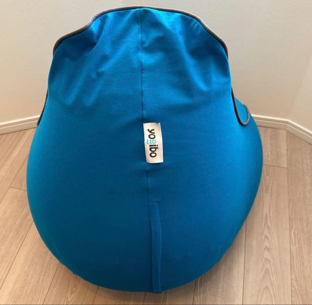 Yogibo Lounger（ラウンジャー）ビーズクッション アクアブルー
